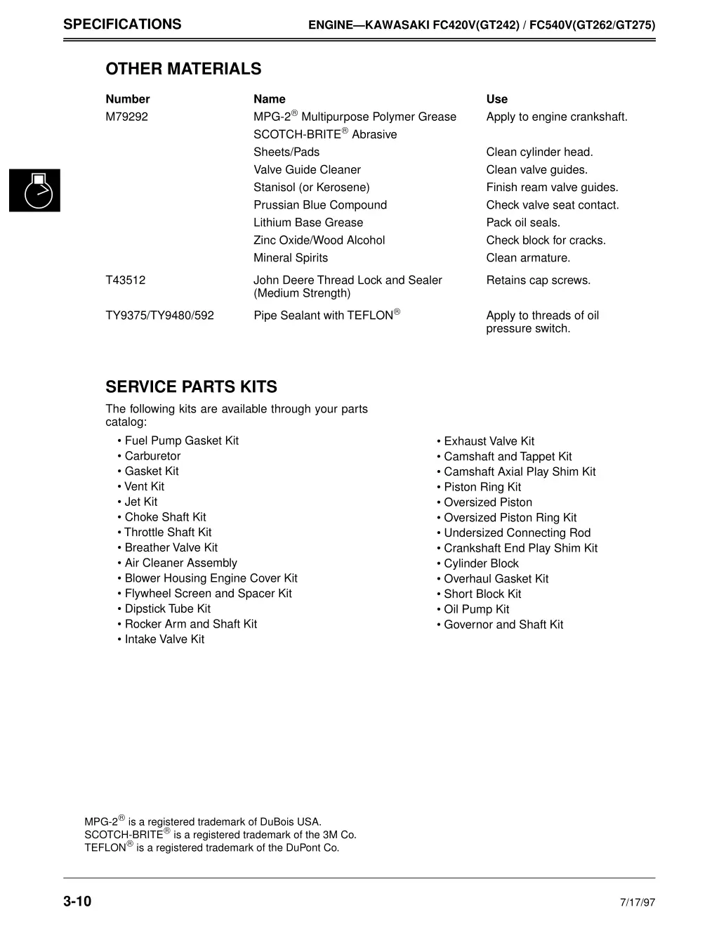 specifications 6