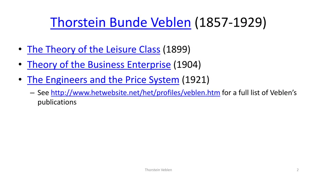 thorstein bunde veblen 1857 1929