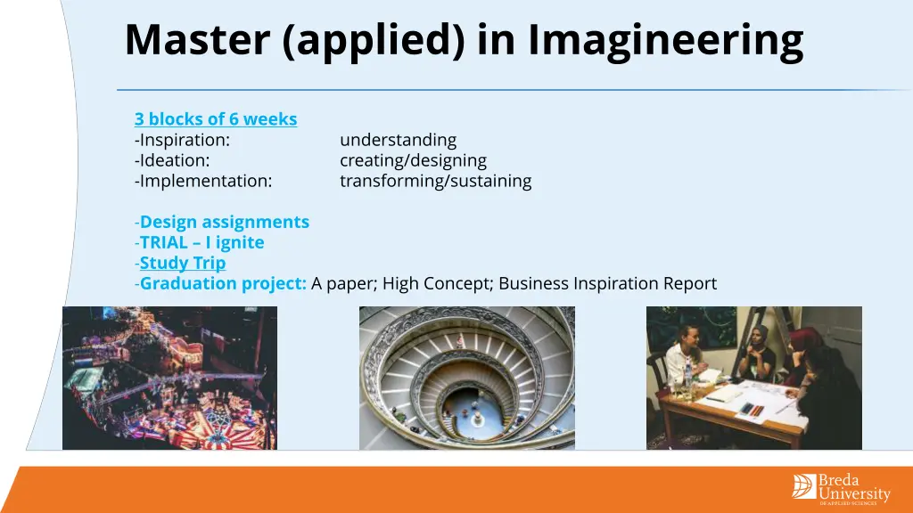 master applied in imagineering