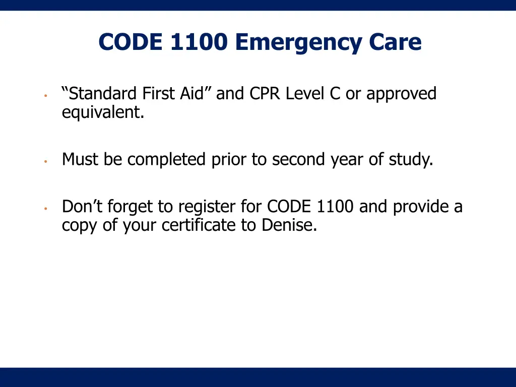 code 1100 emergency care