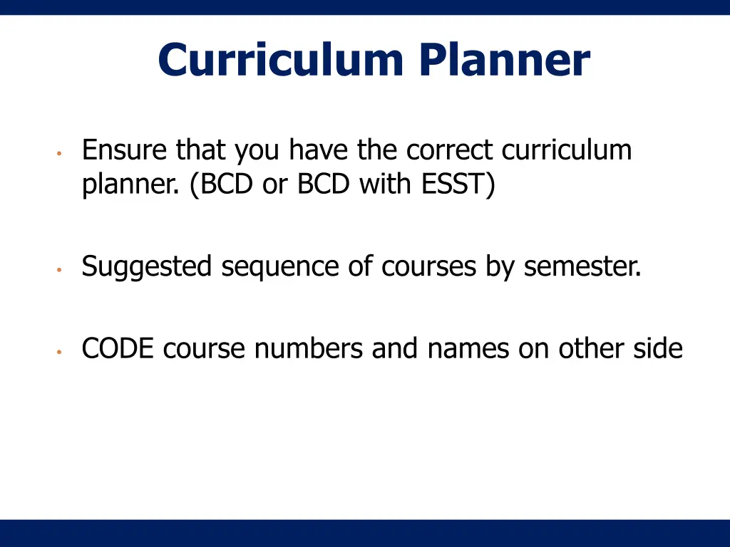 curriculum planner