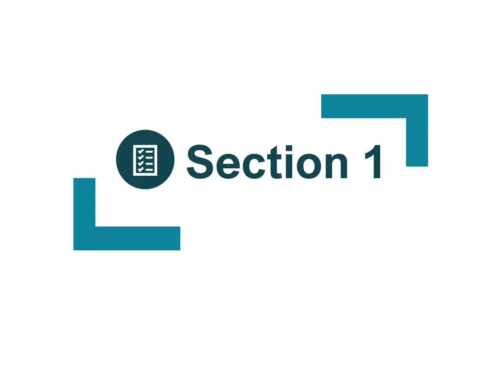 section 1