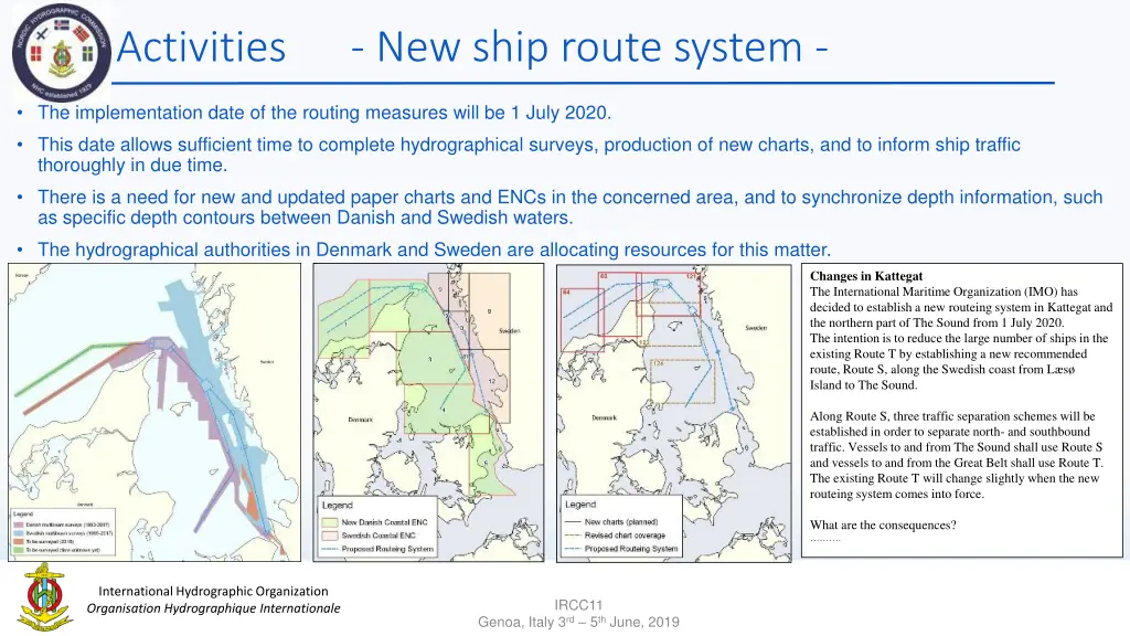 activities new ship route system 1