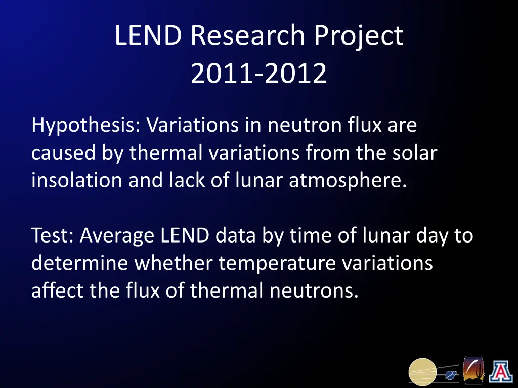 lend research project 2011 2012 1