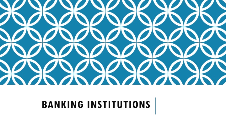 banking institutions