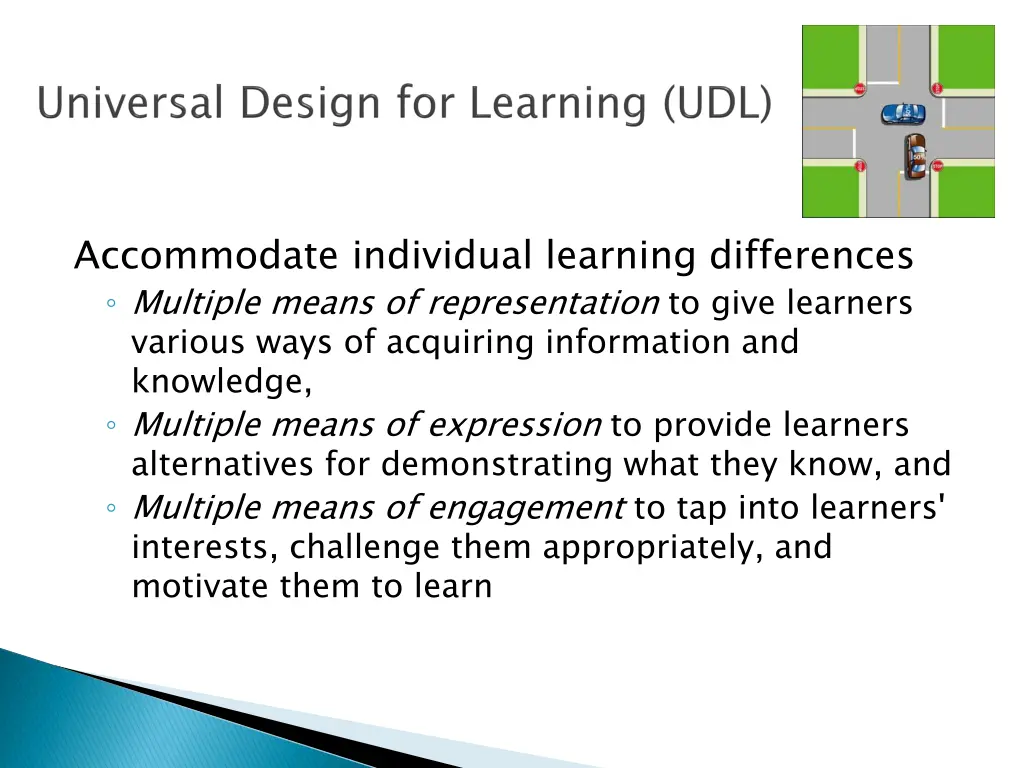 accommodate individual learning differences