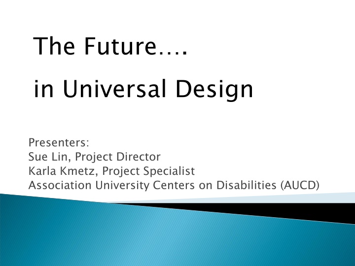 the future in universal design