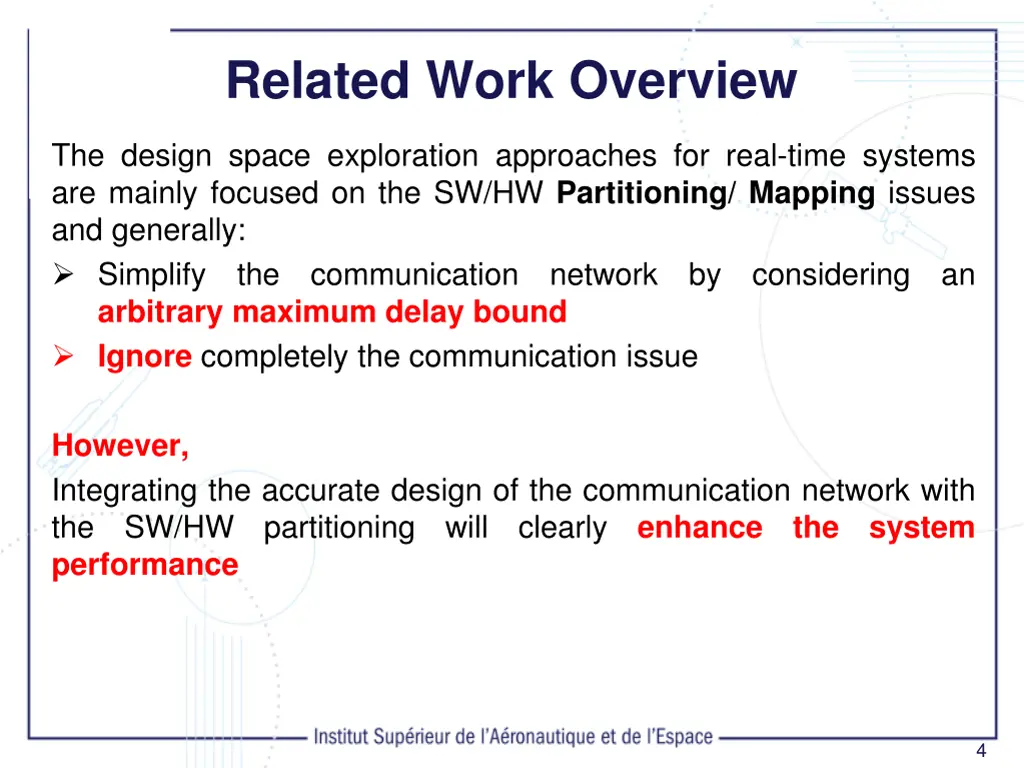 related work overview