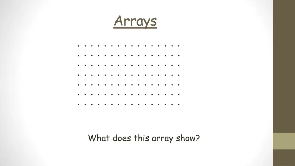 arrays 1