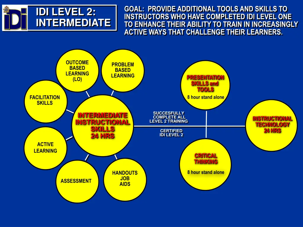 goal provide additional tools and skills