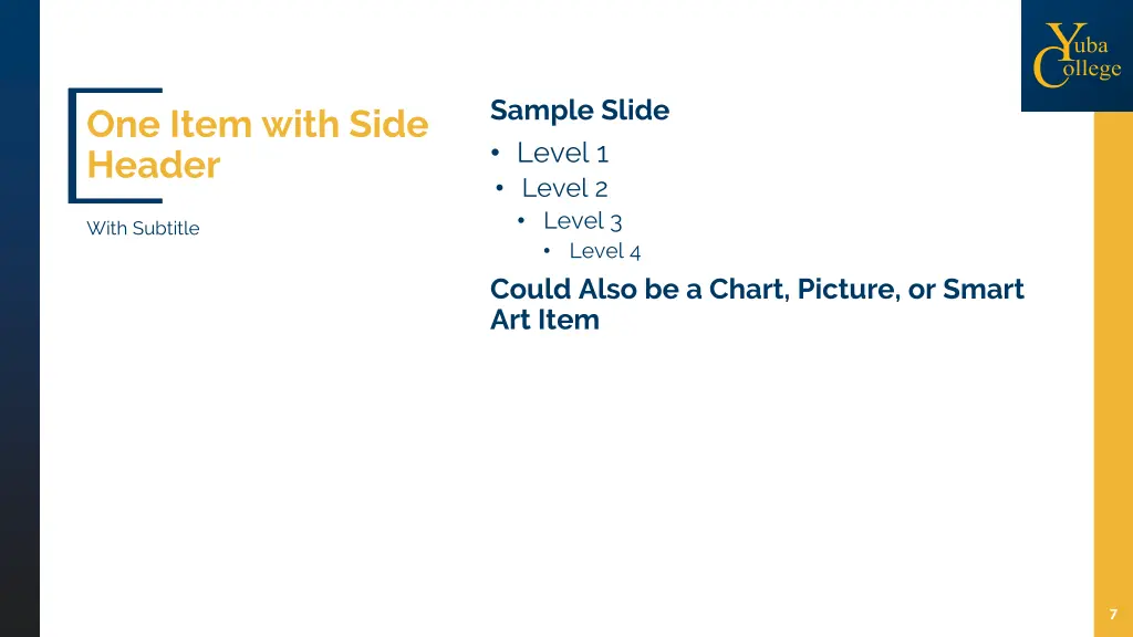 sample slide level 1 level 2 level 3 level