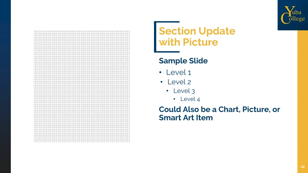 section update with picture