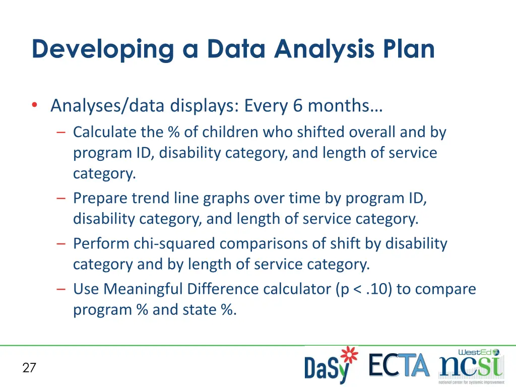 developing a data analysis plan 3