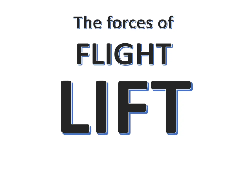 the forces of flight