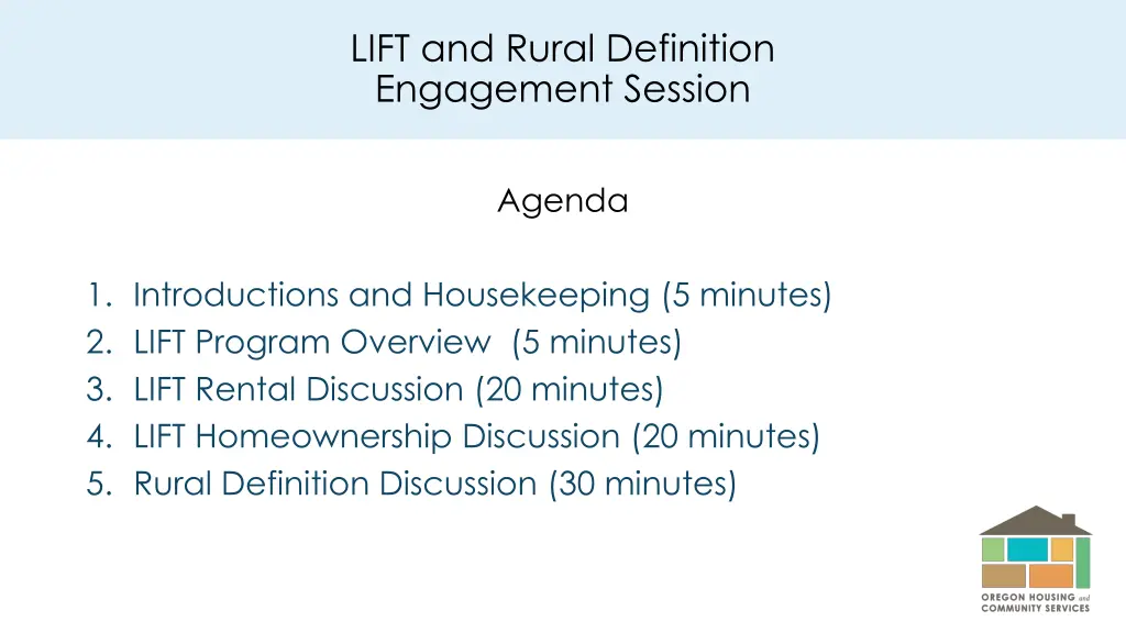 lift and rural definition engagement session