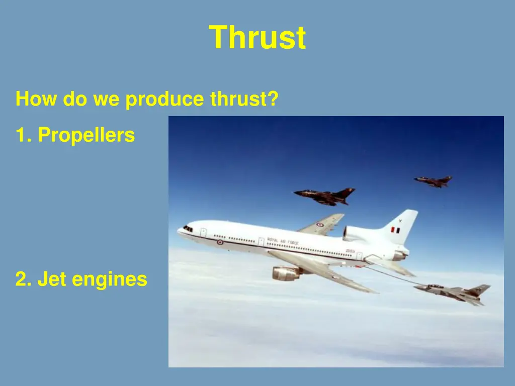 thrust