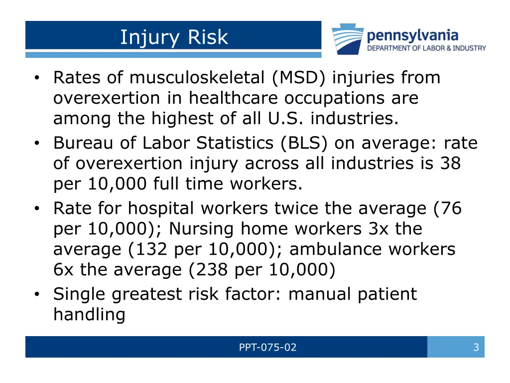 injury risk