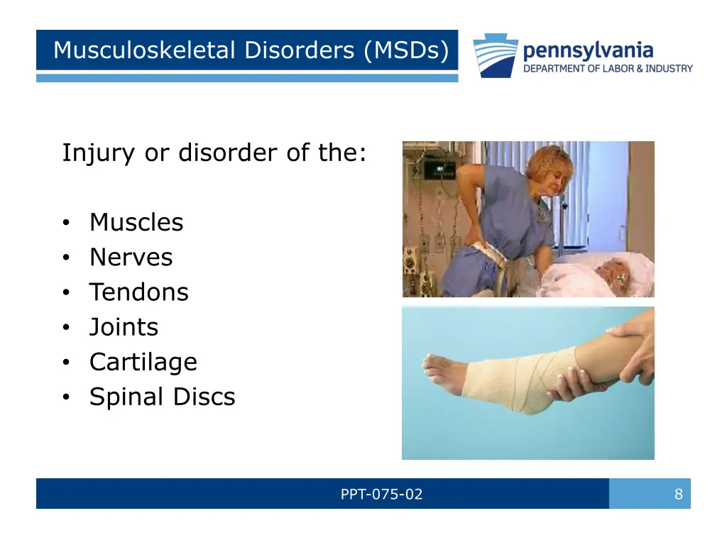 musculoskeletal disorders msds