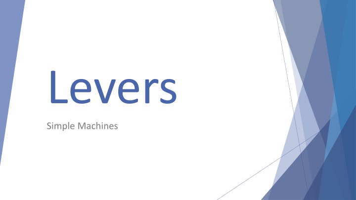 levers