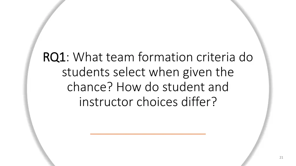 rq1 rq1 what team formation criteria do students