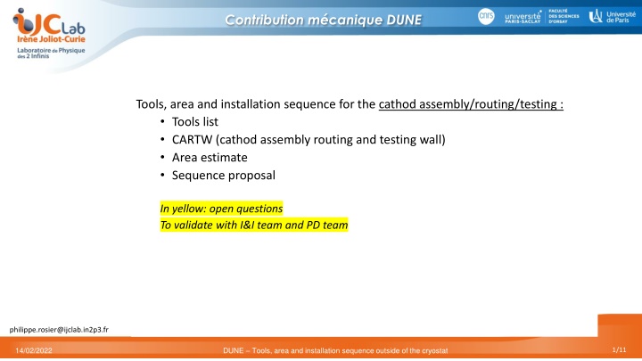 contribution m canique dune