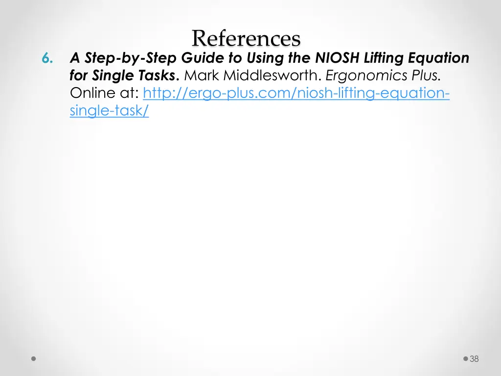 references 1