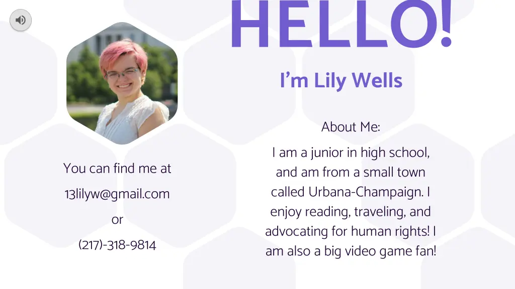 hello i m lily wells