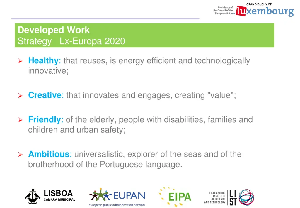 developed work strategy lx europa 2020 1