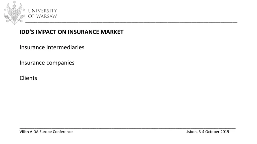 idd s impact on insurance market