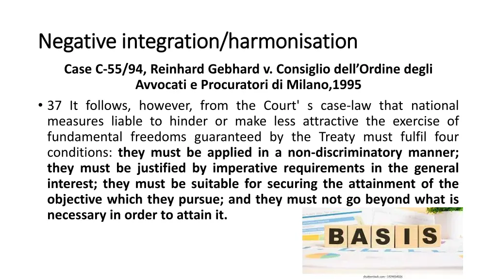 negative negative integration integration