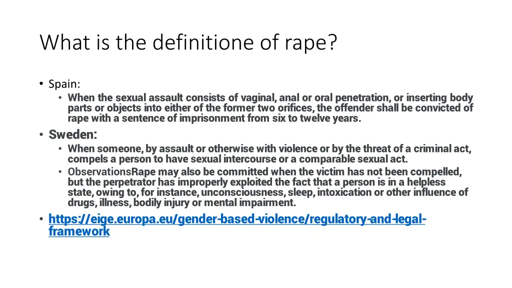 what is the definitione of rape 1