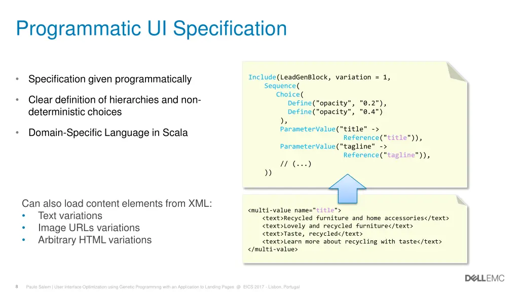 programmatic ui specification