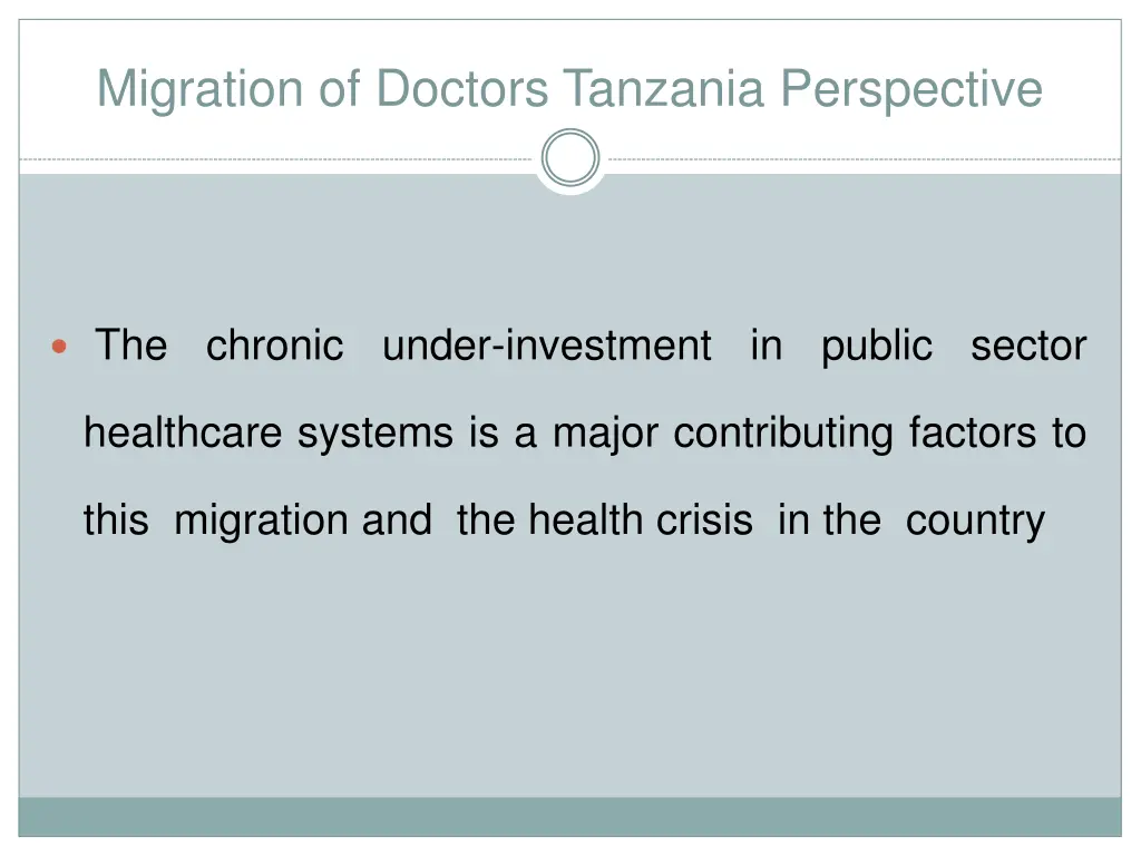 migration of doctors tanzania perspective 1