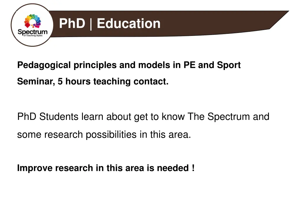 phd education