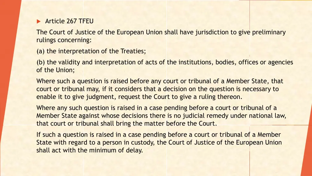 article 267 tfeu