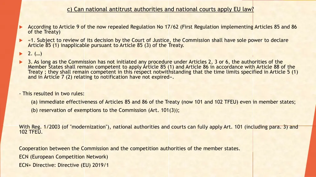 c can national antitrust authorities and national