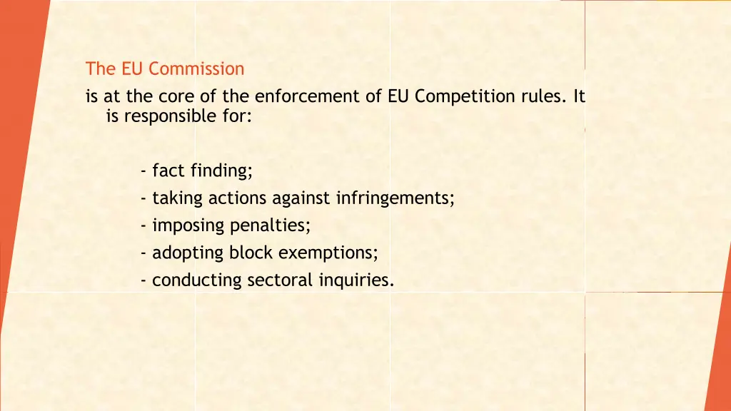 the eu commission is at the core