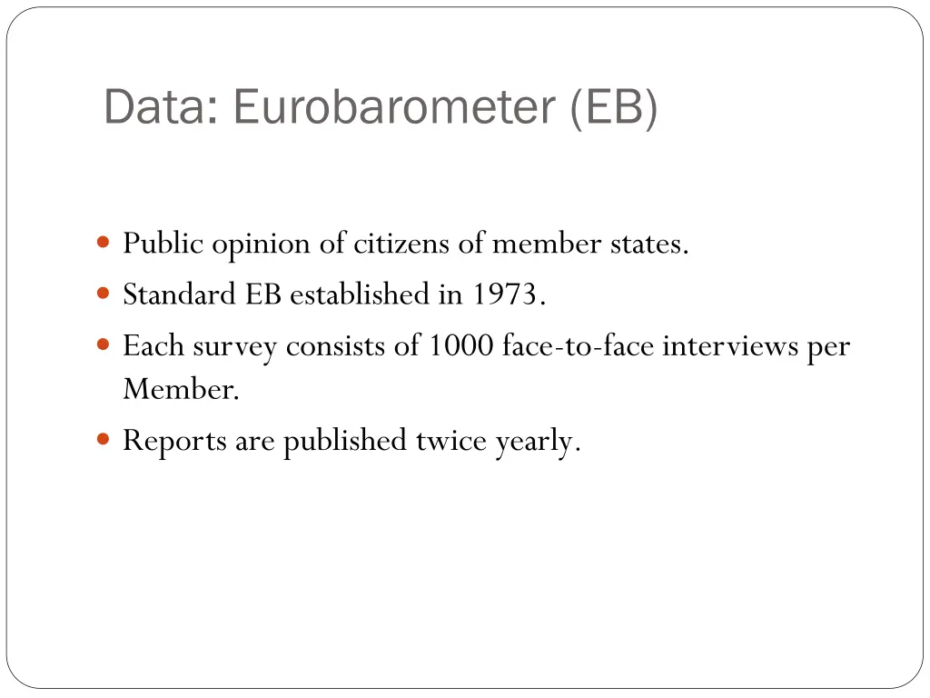 data eurobarometer eb