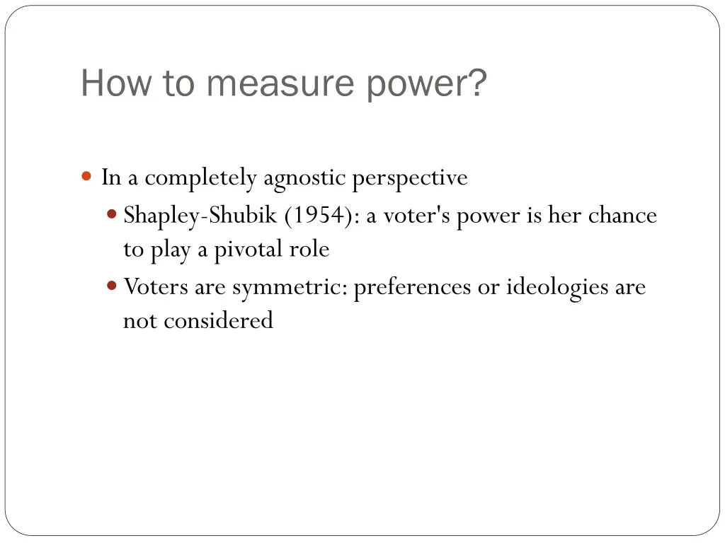 how to measure power