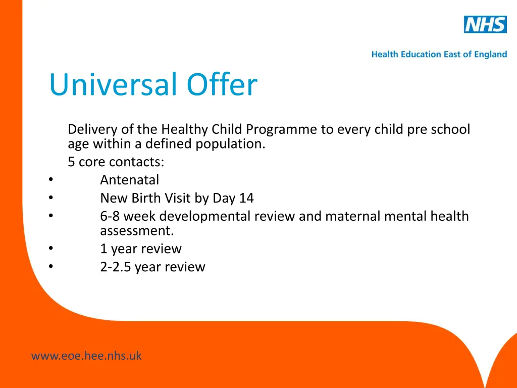 universal offer