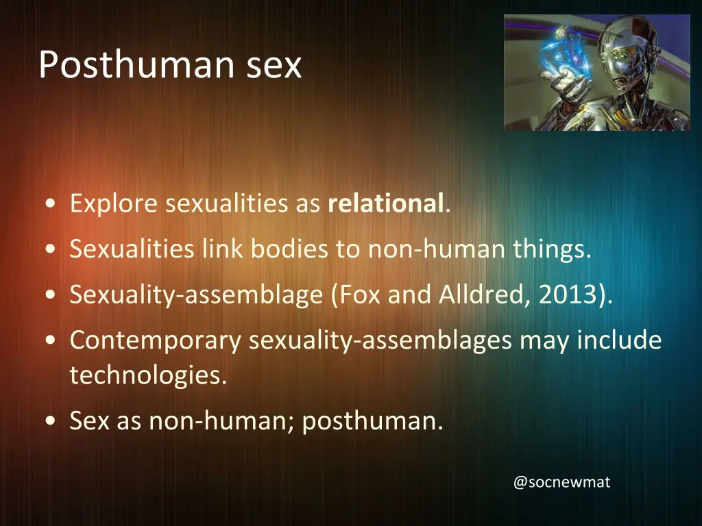 posthuman sex