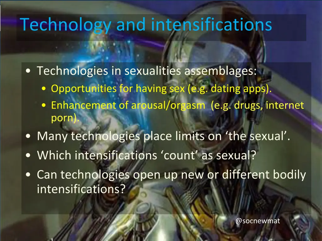 technology and intensifications