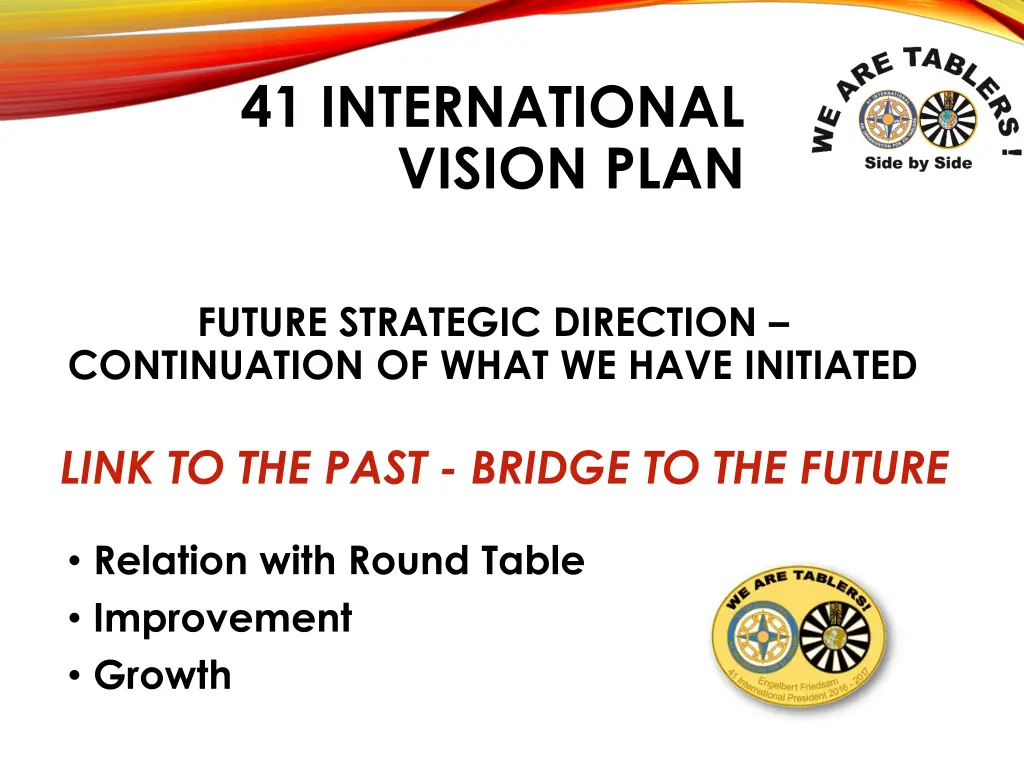 41 international vision plan