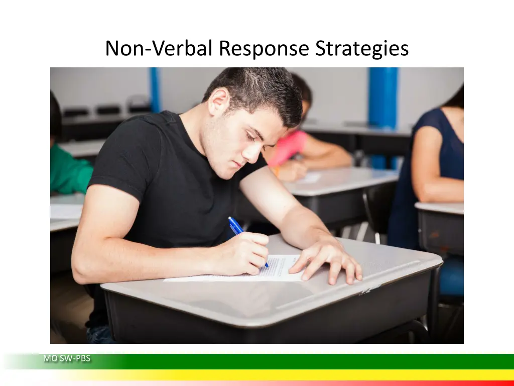 non verbal response strategies