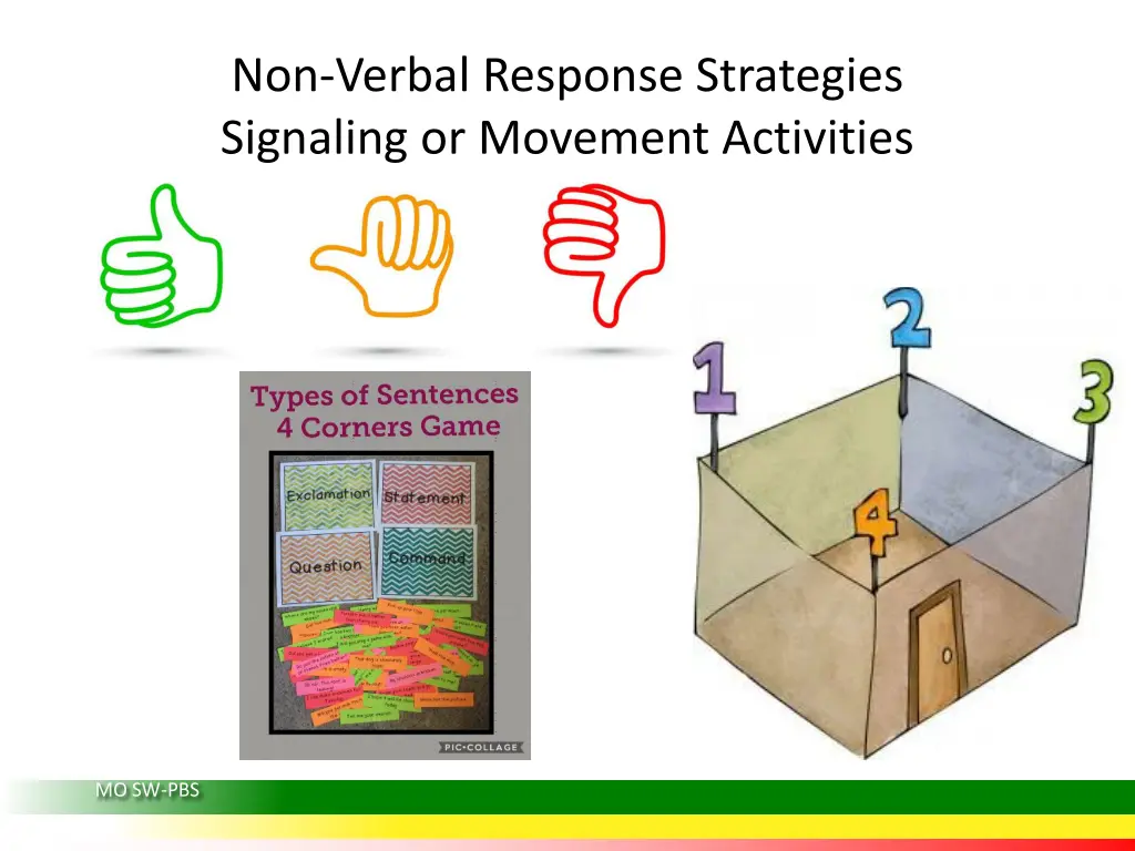 non verbal response strategies signaling