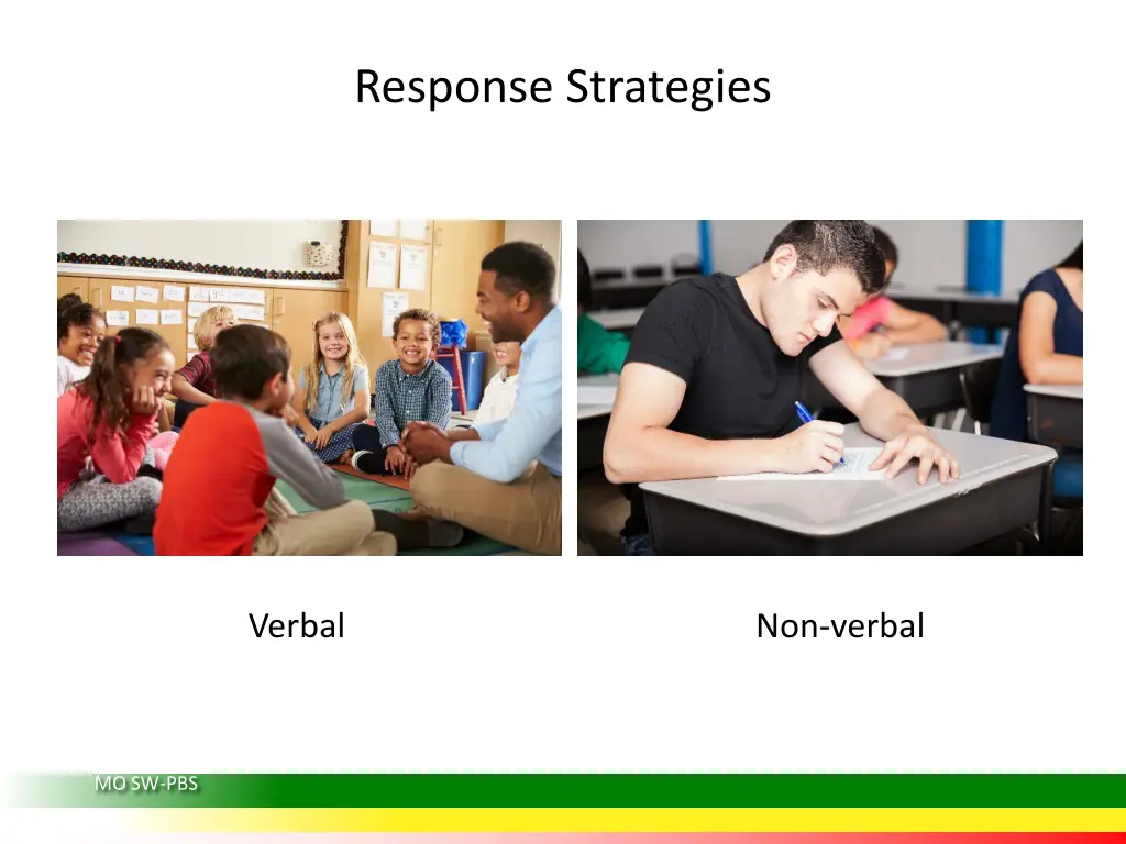 response strategies