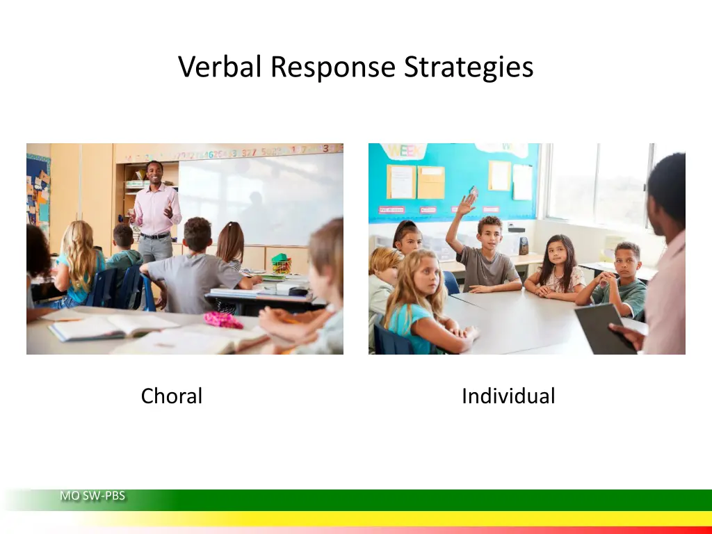 verbal response strategies