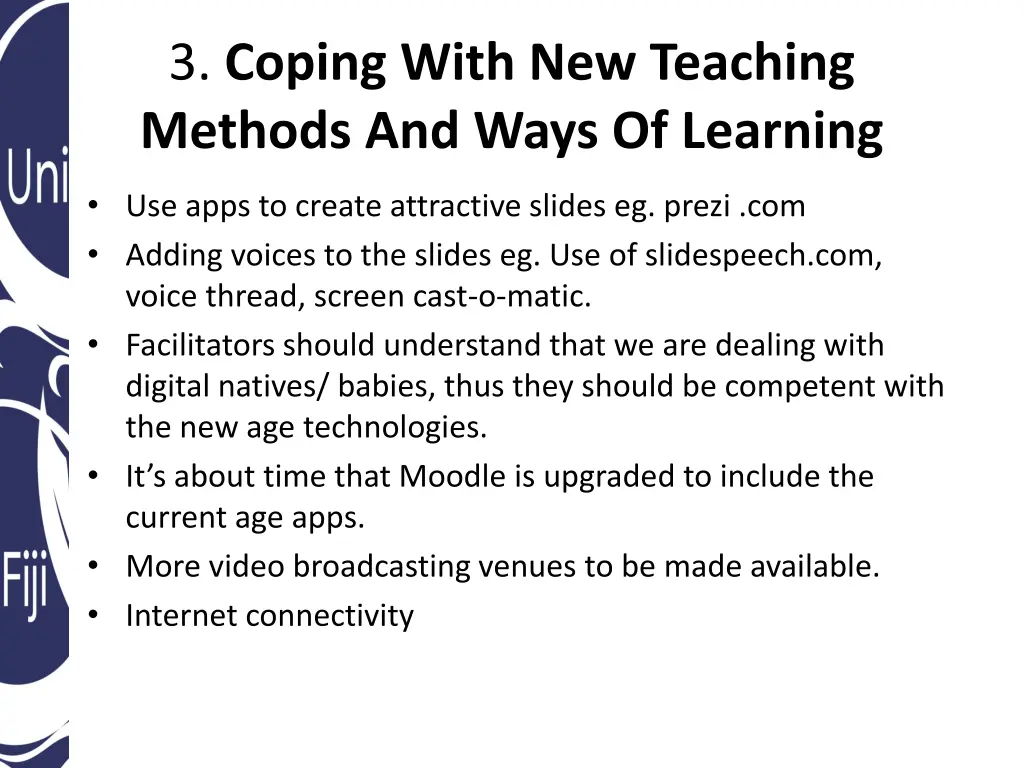 3 coping with new teaching methods and ways