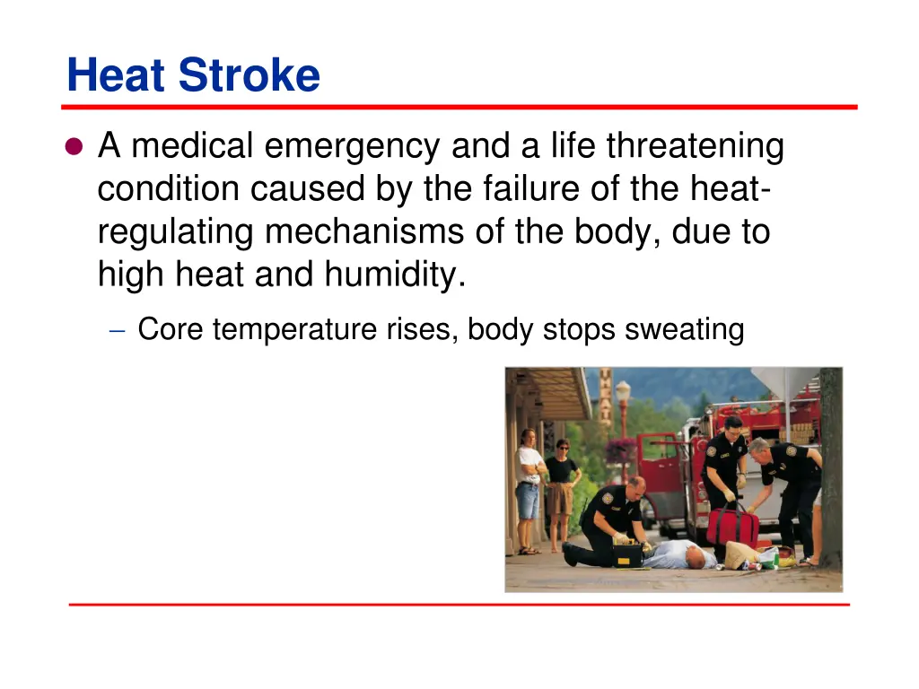 heat stroke