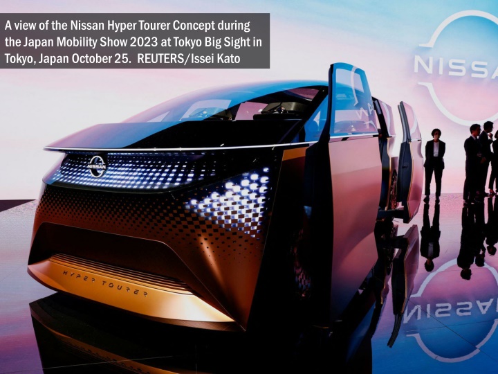 a view of the nissan hyper tourer concept during